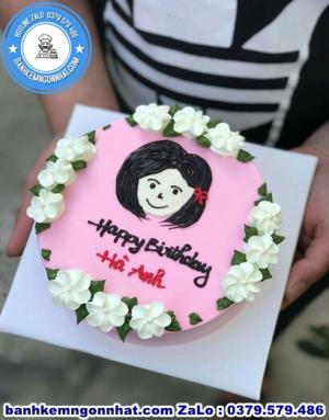 Bánh Kem Vẽ Hình 06